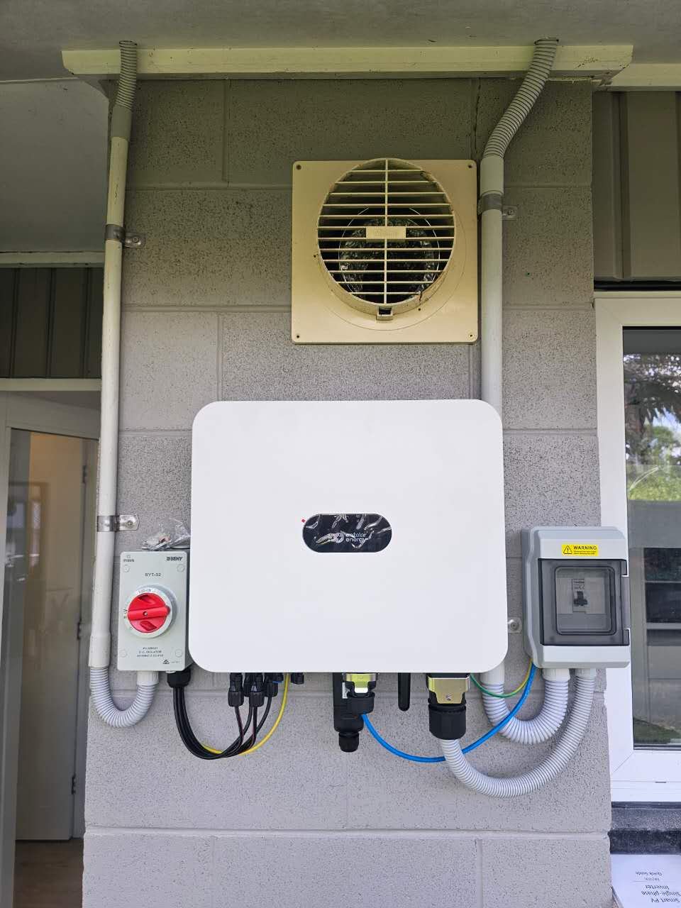 Completed 10KW array in Hamilton