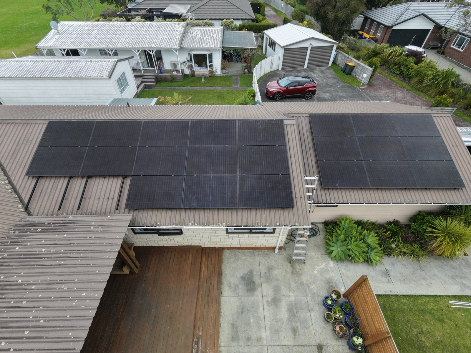 10KW Residential Solar System Project in the Northern Auckland