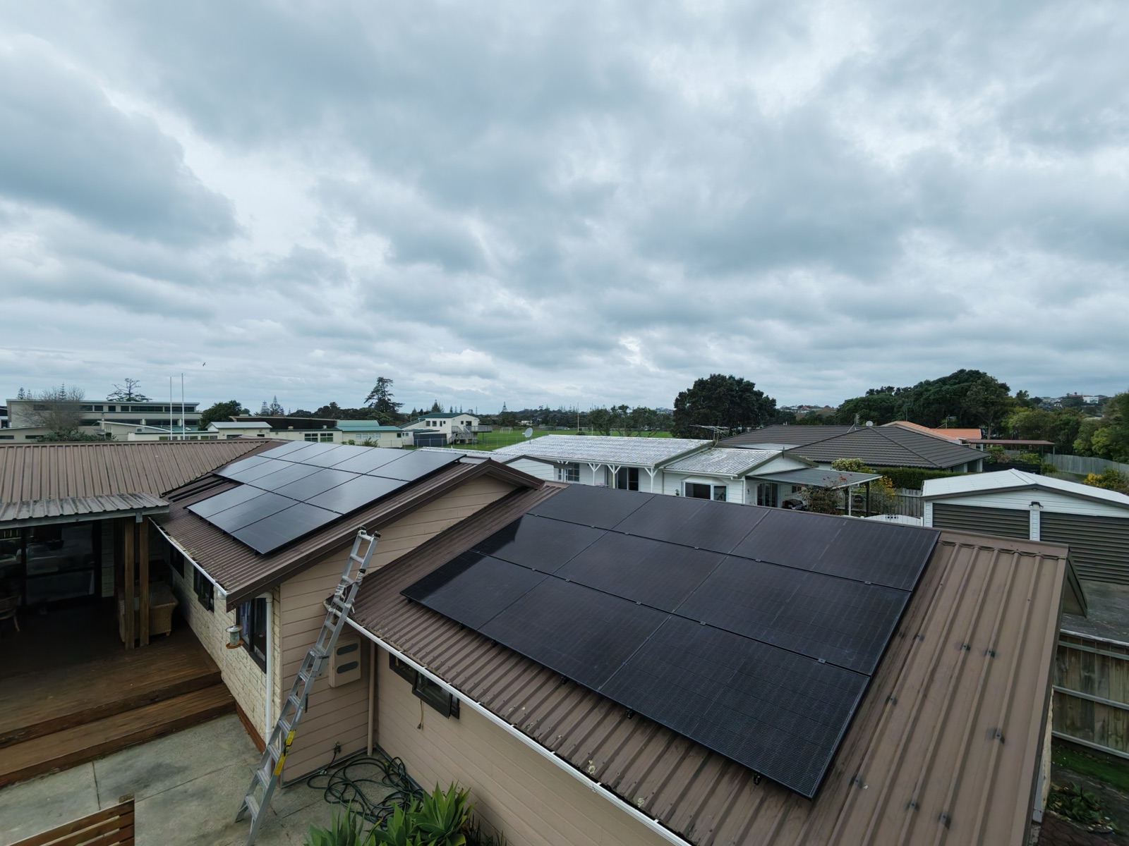 10KW Residential Solar System Project in the Northern Auckland view 2