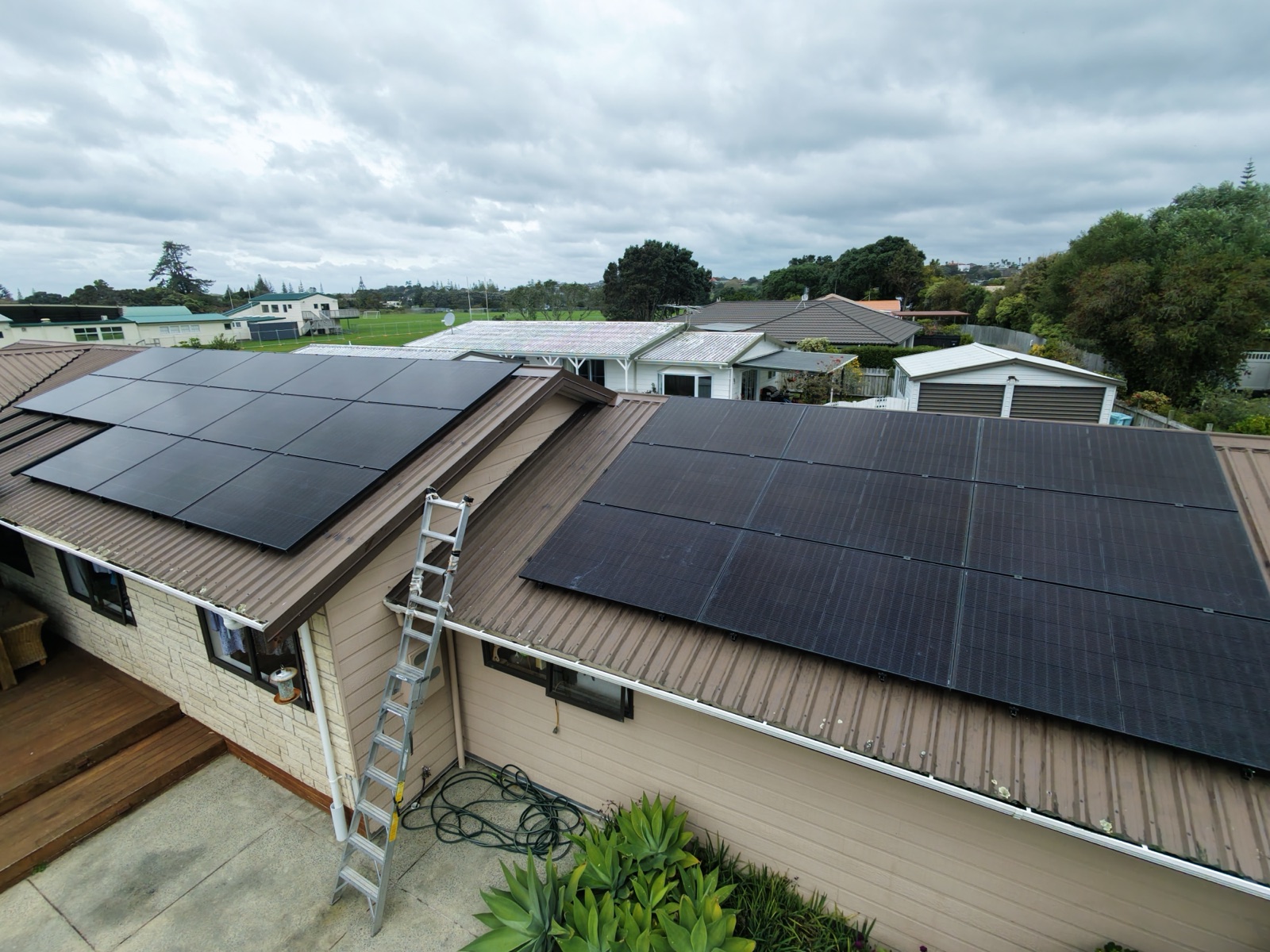 10KW Residential Solar System Project in the Northern Auckland