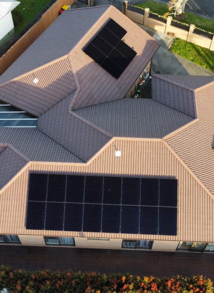 solar panle system project detailed pic