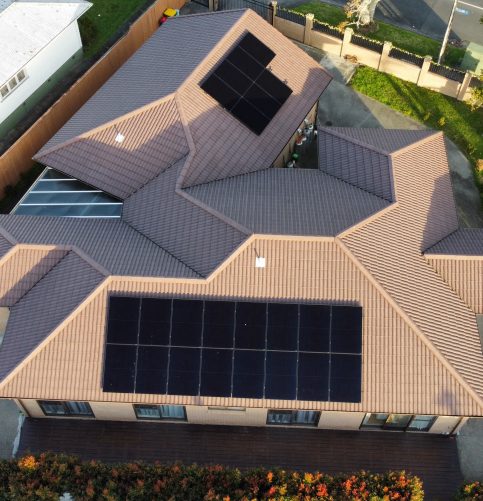 solar panle system project detailed pic