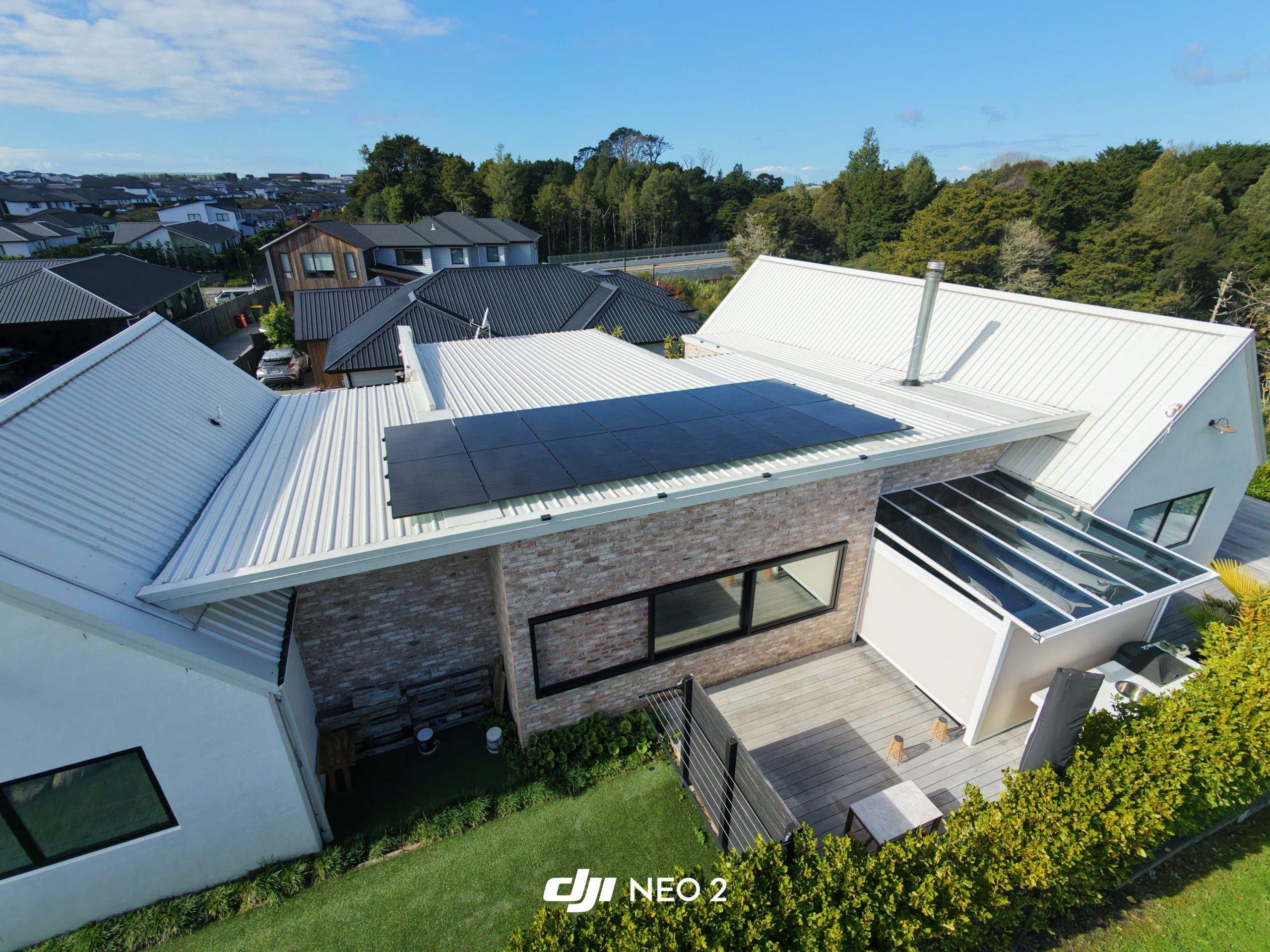 auckland 7kw home solar system installation in progress 0